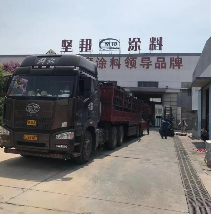 22吨环氧防腐漆发往哈萨克斯坦